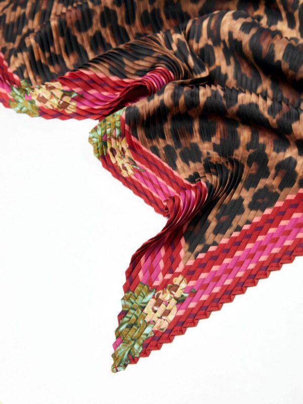 Pleated twill scarf - Slika 3