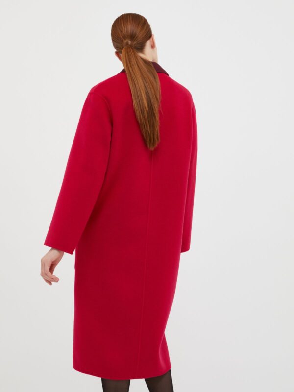 Reversible wool coat - Slika 2