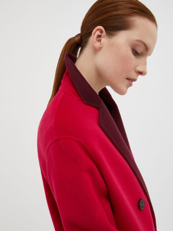 Reversible wool coat - Slika 3