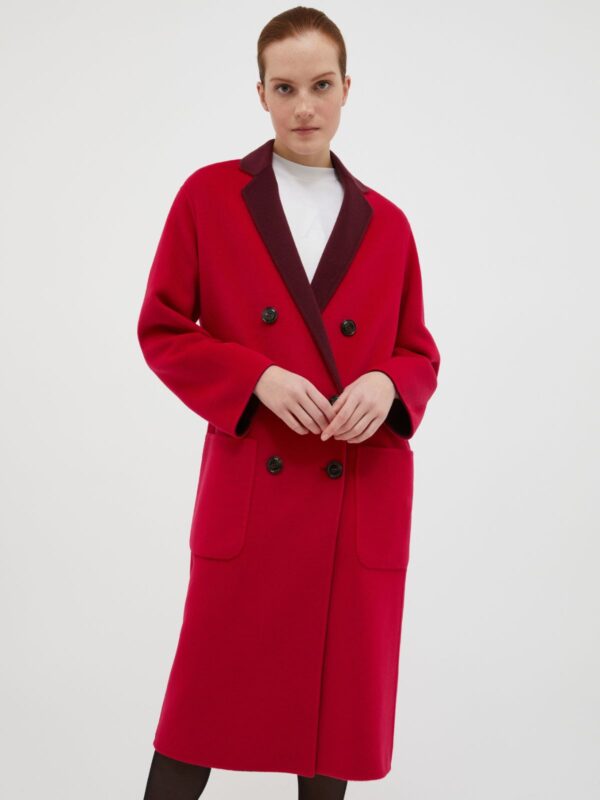Reversible wool coat - Slika 1