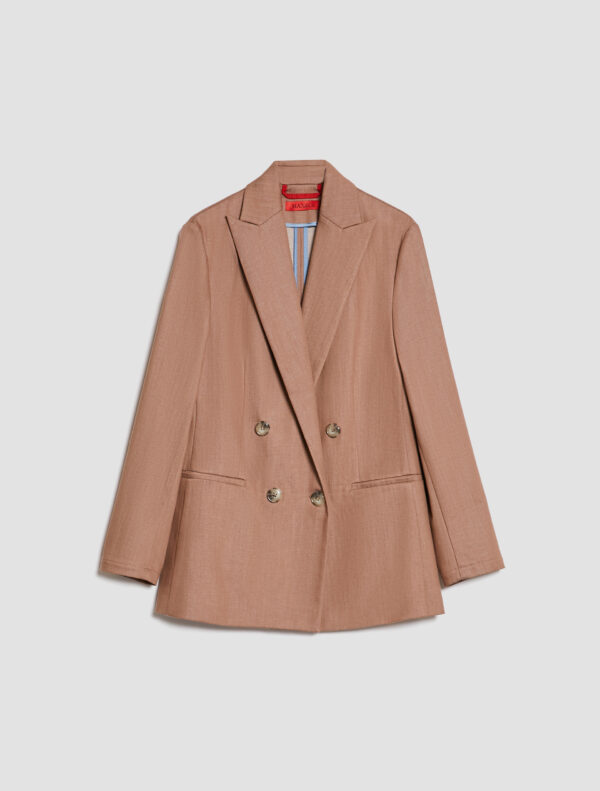 Double-breasted cotton blazer 9 Double-breasted cotton blazer - Slika 5