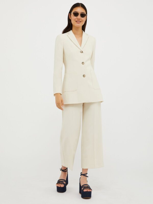 Single-breasted longline blazer - Slika 4