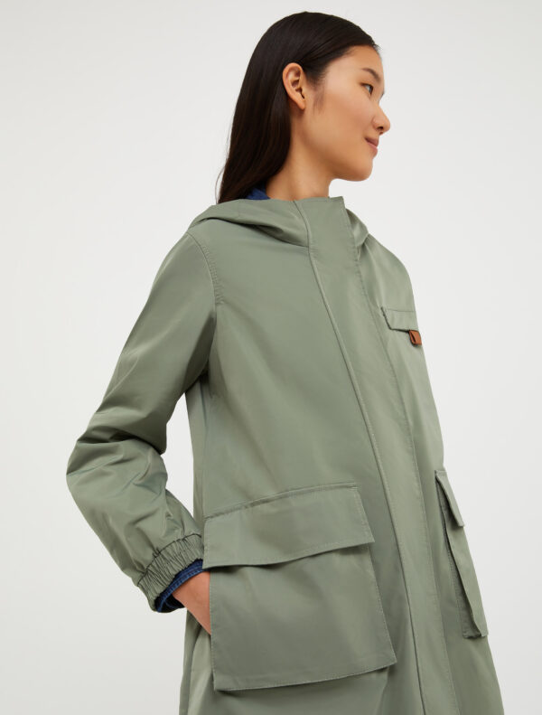 Hooded water-repellent parka - Slika 3