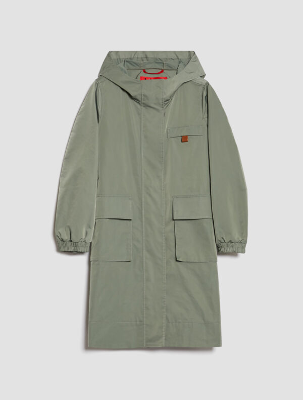 Hooded water-repellent parka - Slika 5