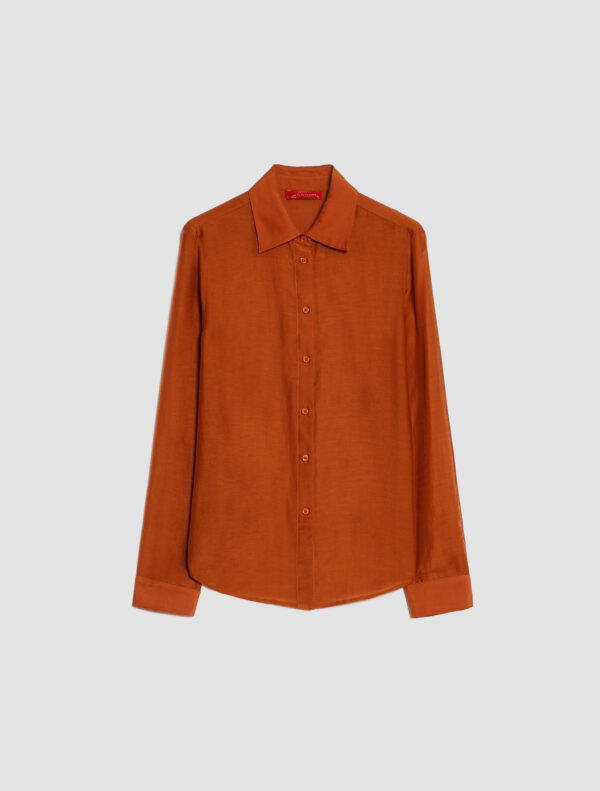 Cotton and silk-blend shirt 7 Cotton and silk-blend shirt - Slika 3