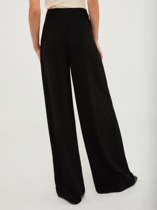 Crepe palazzo trousers - Slika 2