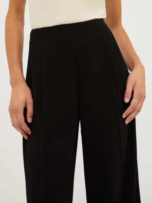 Crepe palazzo trousers - Slika 3