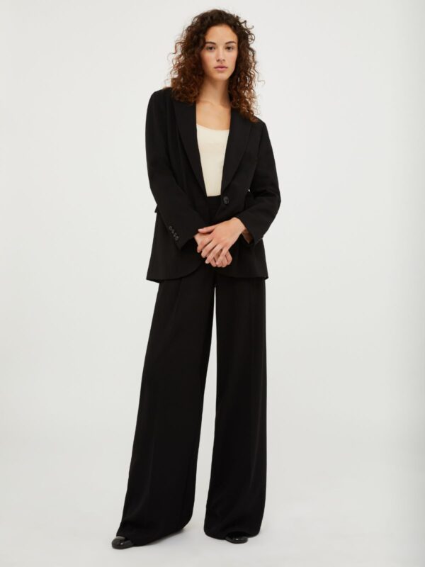 Crepe palazzo trousers - Slika 4