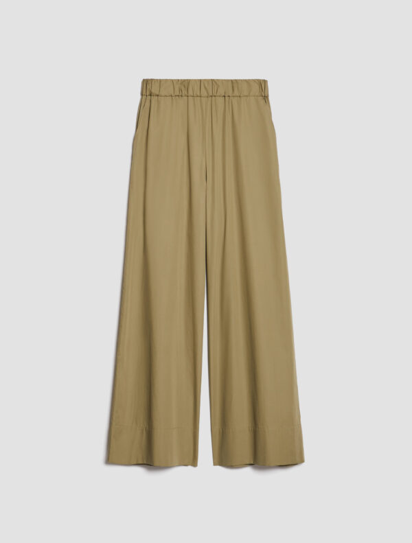 Wide-leg poplin trousers 8 Wide-leg poplin trousers - Slika 4