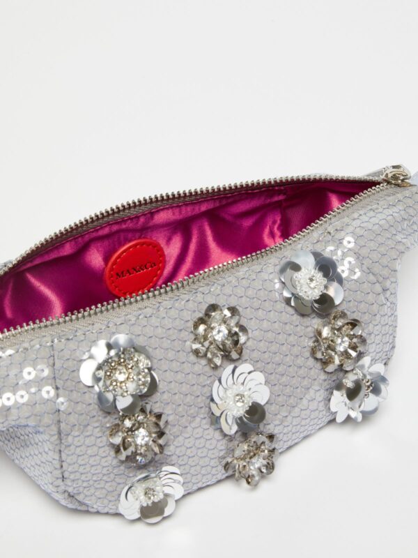 Hug sequinned mini hobo bag 8 Hug sequinned mini hobo bag - Slika 4