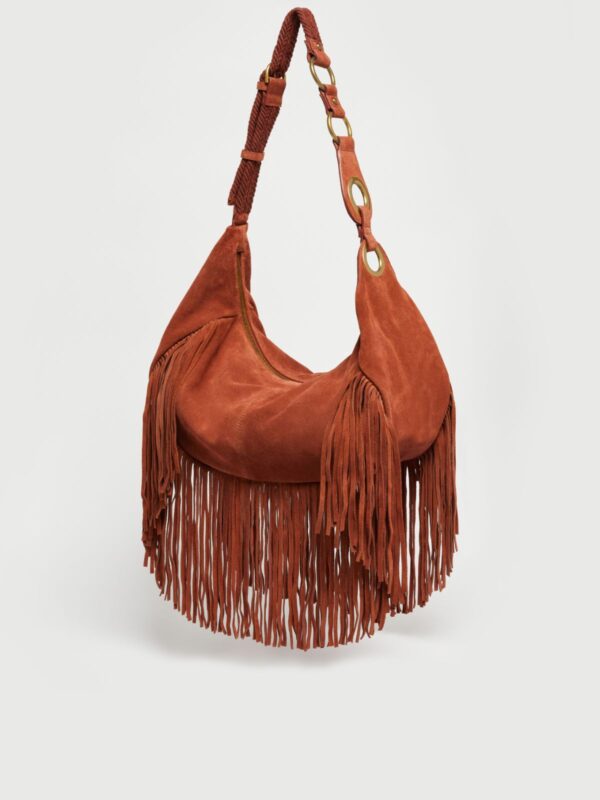 Hug fringed maxi hobo bag 6 Hug fringed maxi hobo bag - Slika 2