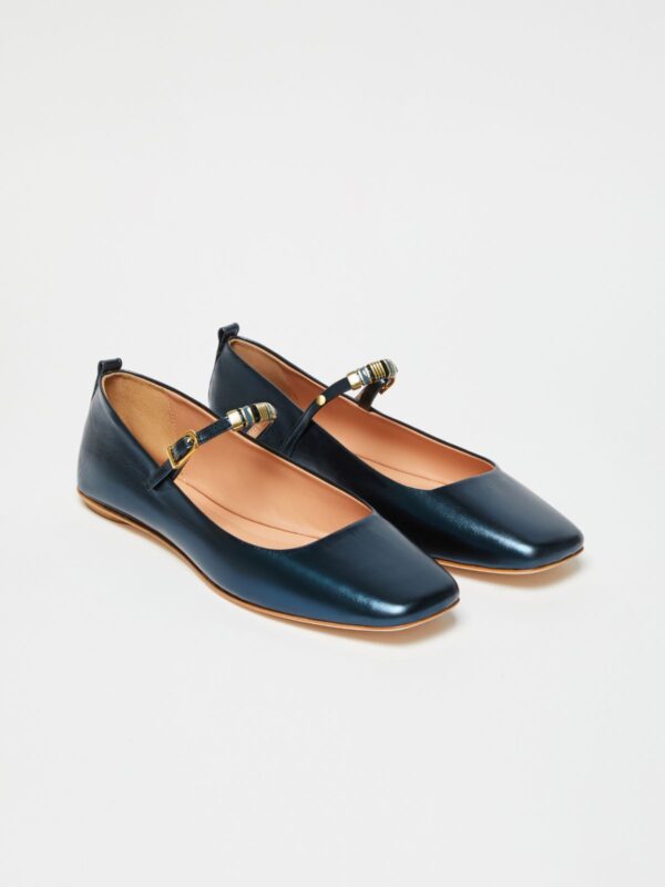 Laminated leather ballet flats 6 Laminated leather ballet flats - Slika 2