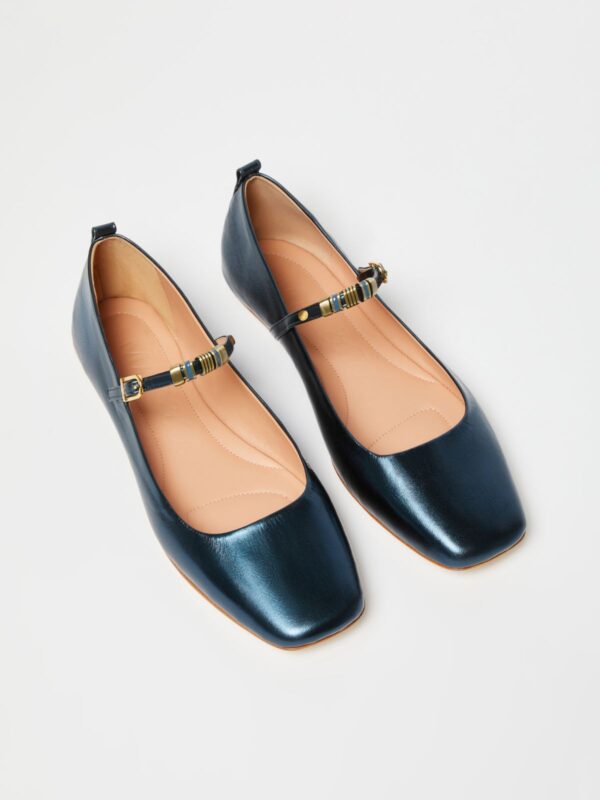 Laminated leather ballet flats 7 Laminated leather ballet flats - Slika 3