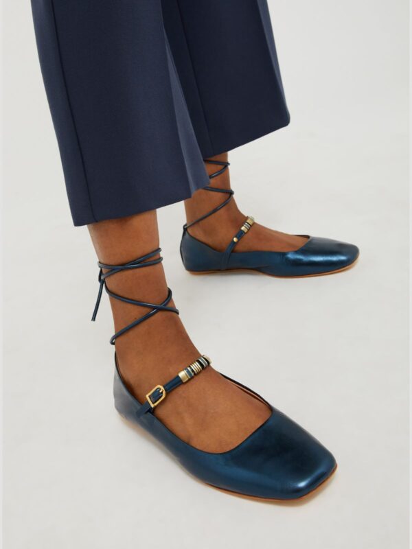 Laminated leather ballet flats 9 Laminated leather ballet flats - Slika 5