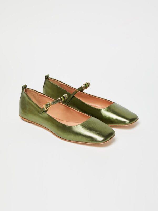 Laminated leather ballet flats 6 Laminated leather ballet flats - Slika 2