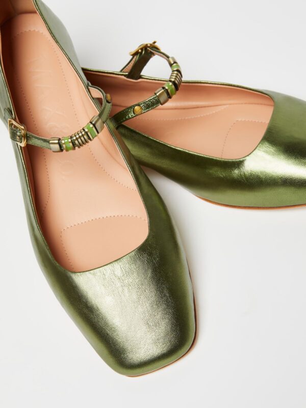 Laminated leather ballet flats 8 Laminated leather ballet flats - Slika 4