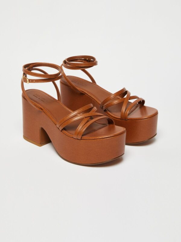 Platform lizard-print wedge sandals 6 Platform lizard-print wedge sandals - Slika 2