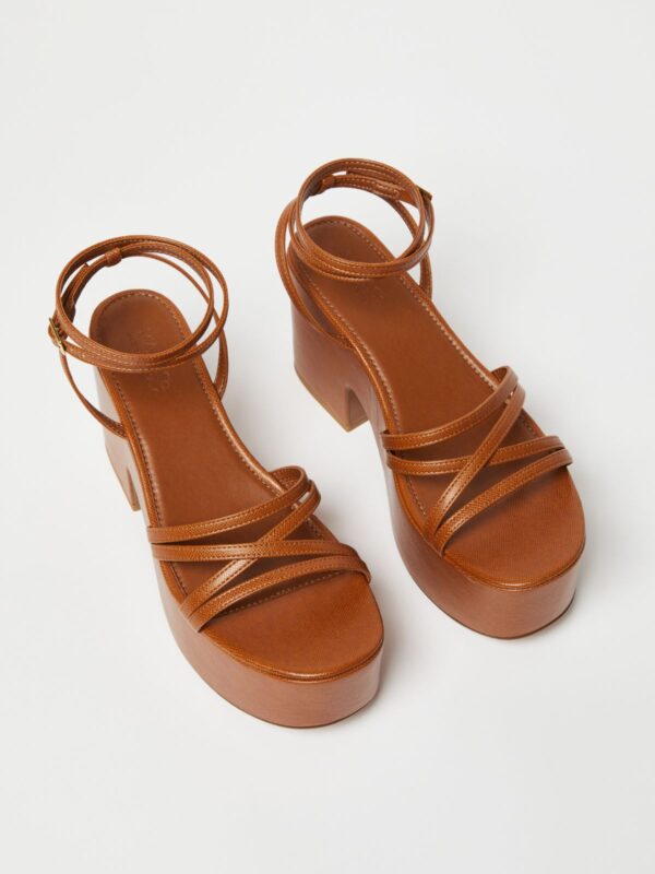Platform lizard-print wedge sandals 7 Platform lizard-print wedge sandals - Slika 3