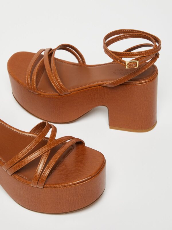 Platform lizard-print wedge sandals 8 Platform lizard-print wedge sandals - Slika 4