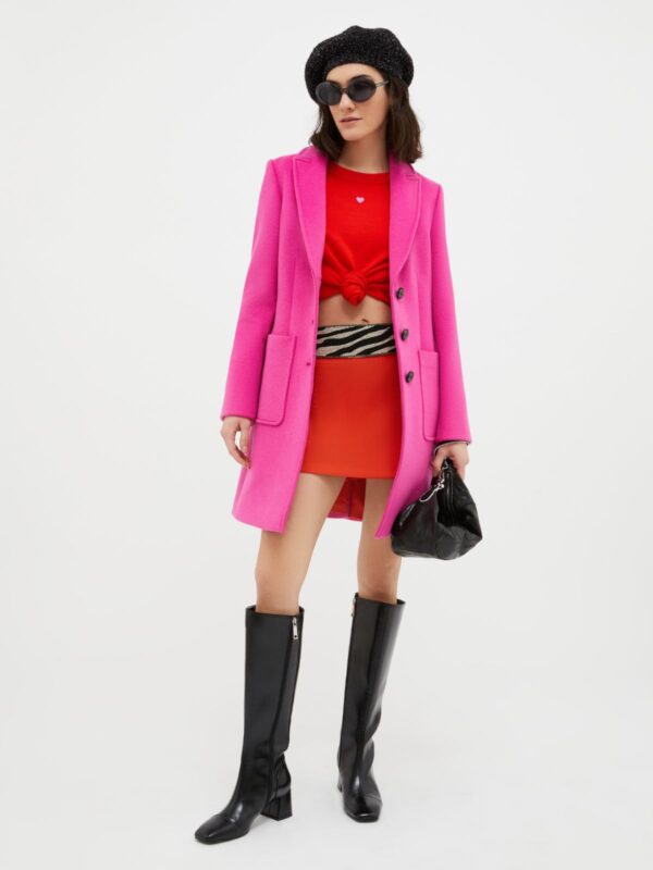 Double-faced wool-blend coat 8 Double-faced wool-blend coat - Slika 4