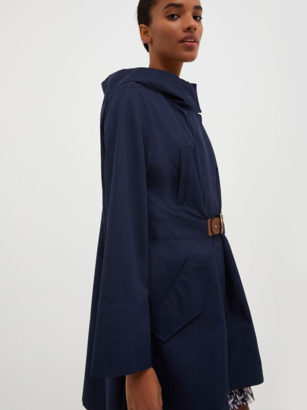 Cotton-gabardine hooded parka - Slika 3