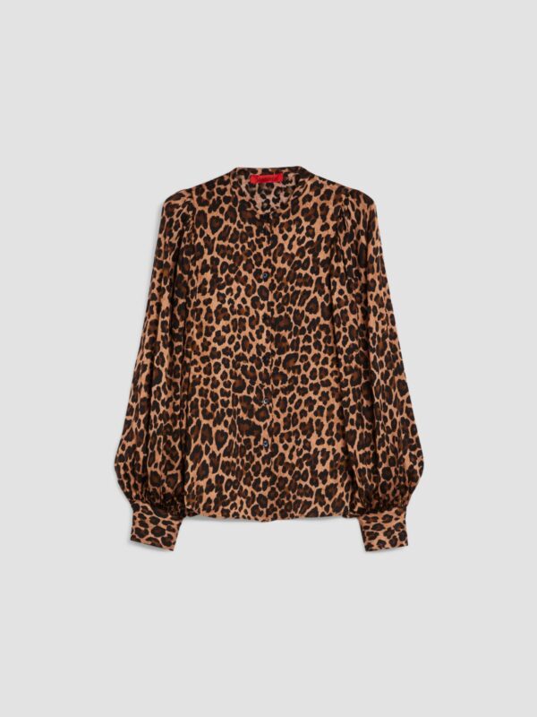 Patterned satin shirt 9 Patterned satin shirt - Slika 5