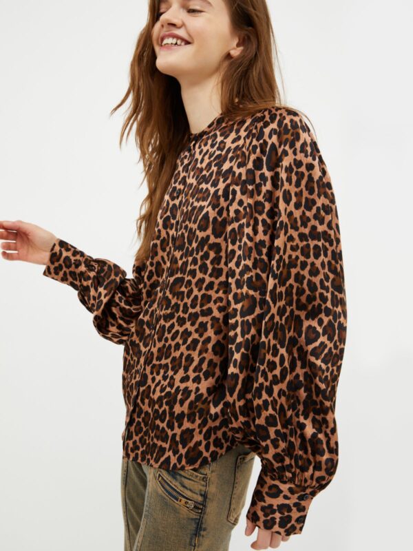 Patterned satin shirt 7 Patterned satin shirt - Slika 3