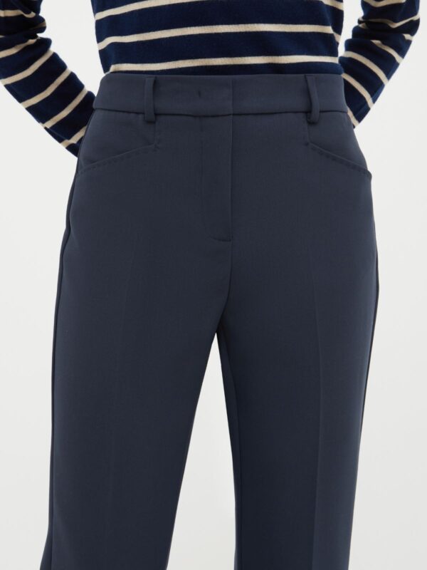 Cropped straight-leg trousers - Slika 3
