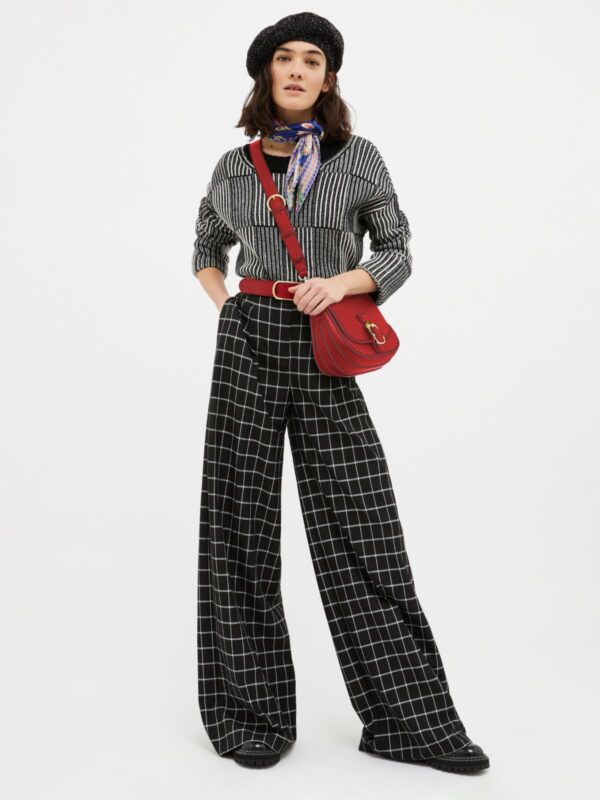 Wide-leg trousers - Slika 4