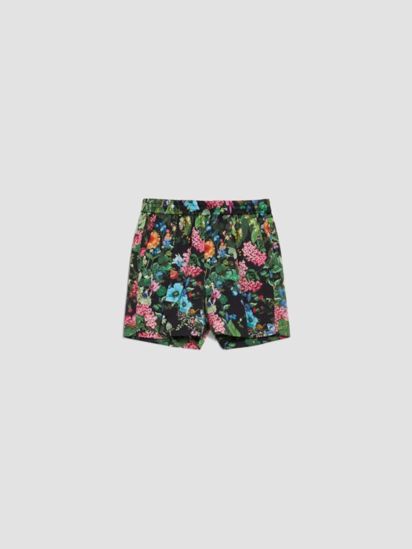 Floral-print satin shorts - Slika 5