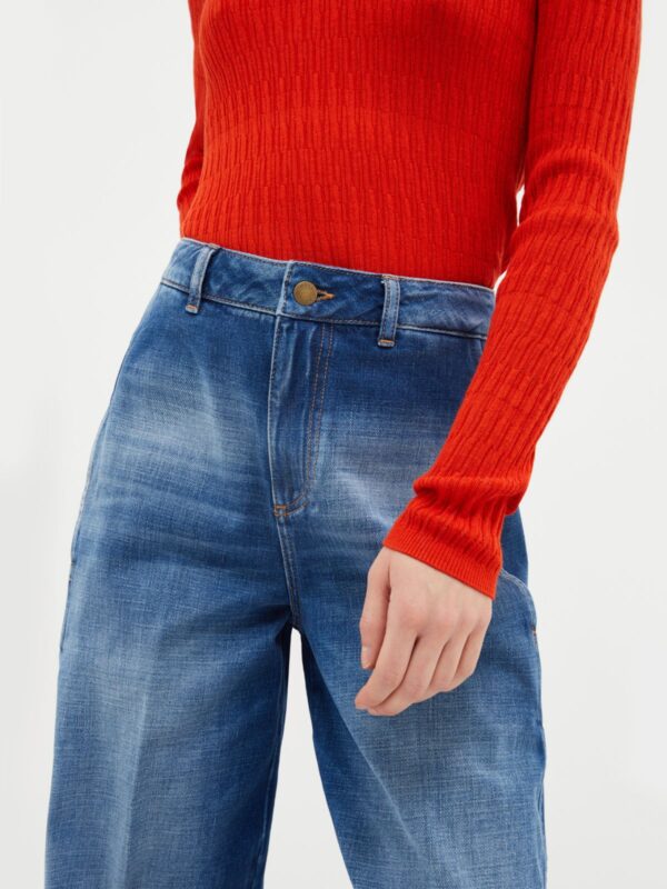 Carrot-fit stretch-denim jeans 7 Carrot-fit stretch-denim jeans - Slika 3