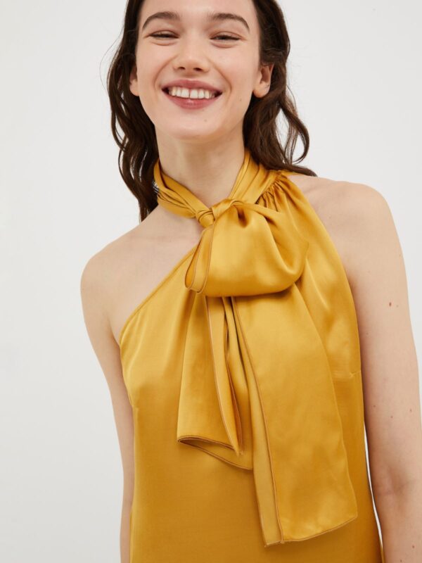 Off-the-shoulder satin dress 6 Off-the-shoulder satin dress - Slika 3