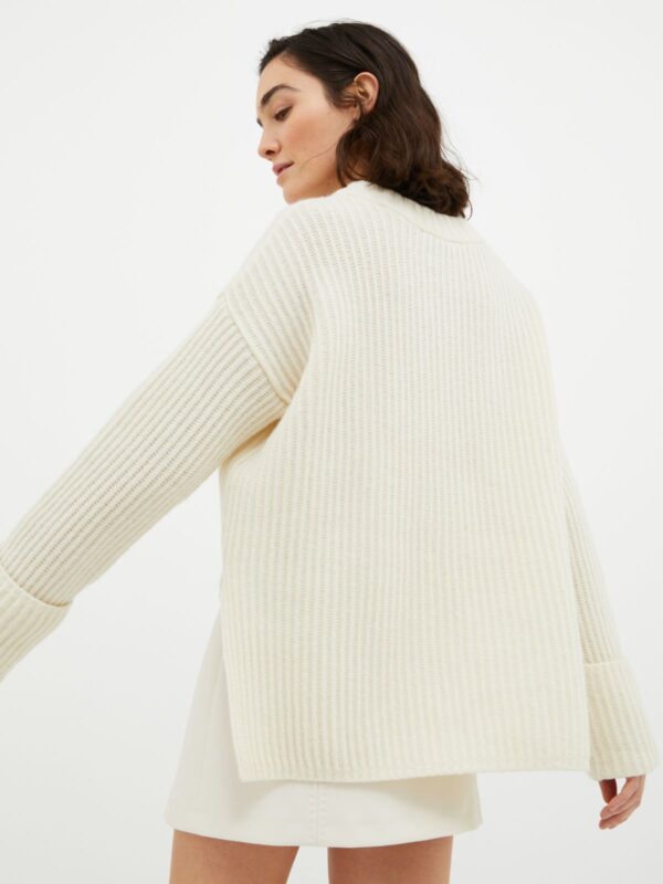 Asymmetric wool-blend pullover 6 Asymmetric wool-blend pullover - Slika 2