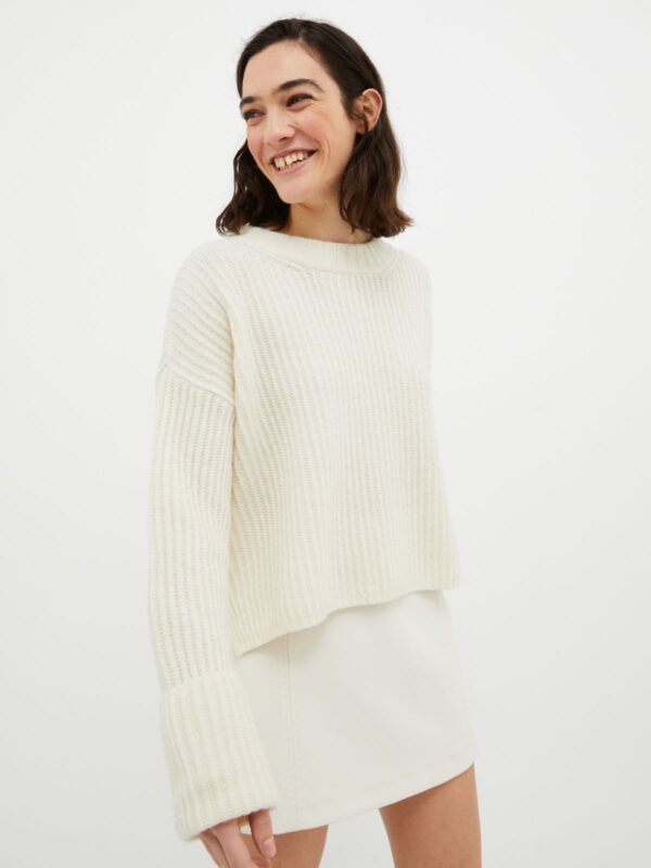 Asymmetric wool-blend pullover 5 Asymmetric wool-blend pullover - Slika 1