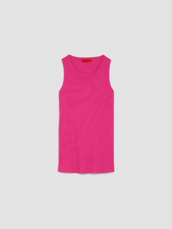 Ribbed cotton tank top 9 Ribbed cotton tank top - Slika 5