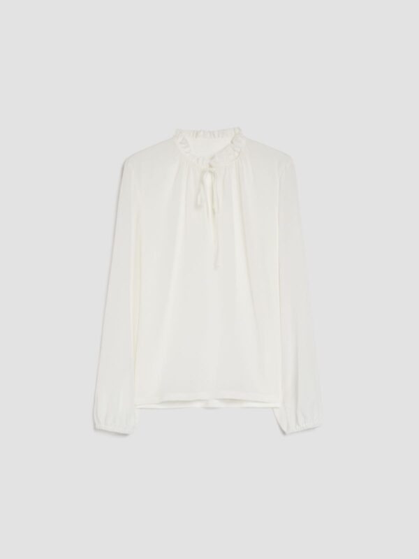 Silk and jersey blouse 9 Silk and jersey blouse - Slika 5