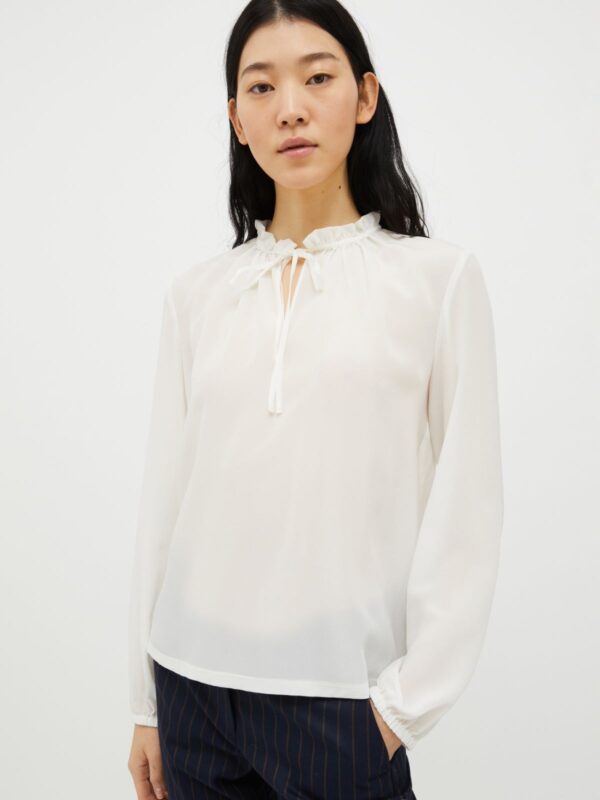 Silk and jersey blouse 5 Silk and jersey blouse - Slika 1