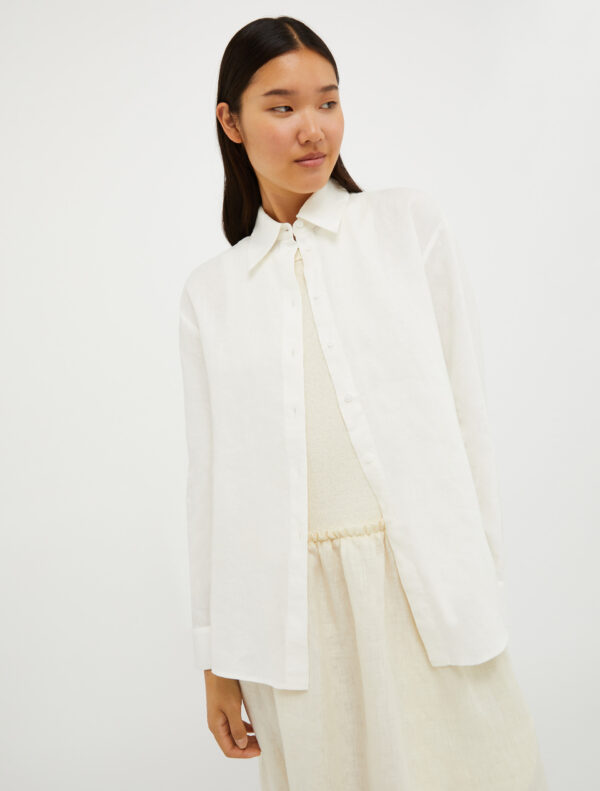 Relaxed-fit linen shirt 5 Relaxed-fit linen shirt - Slika 1