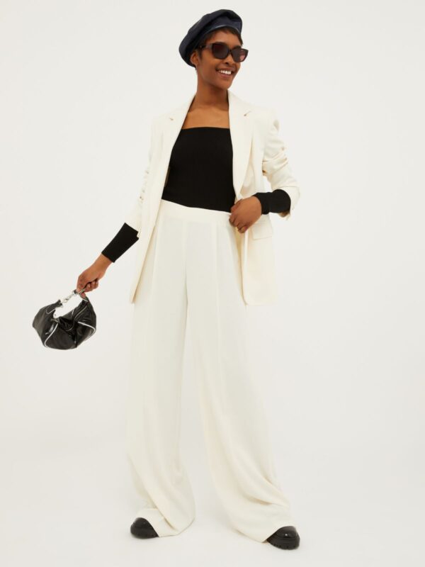 Crepe palazzo trousers 8 Crepe palazzo trousers - Slika 4