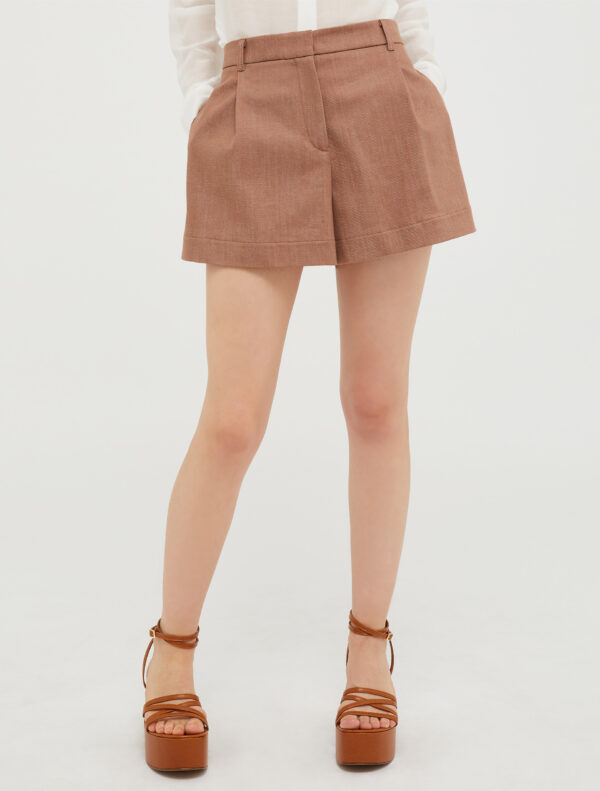 Tailored cotton shorts 5 Tailored cotton shorts - Slika 1