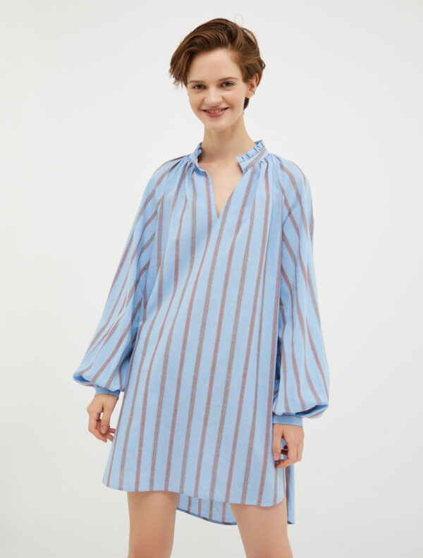 Linen and cotton kaftan 5 Linen and cotton kaftan - Slika 1