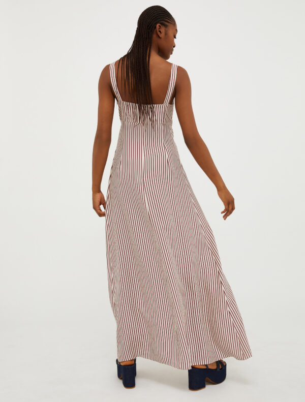 V-neck silk maxi dress 6 V-neck silk maxi dress - Slika 2