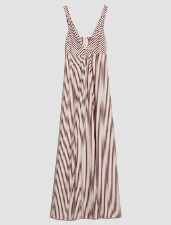 V-neck silk maxi dress 9 V-neck silk maxi dress - Slika 5