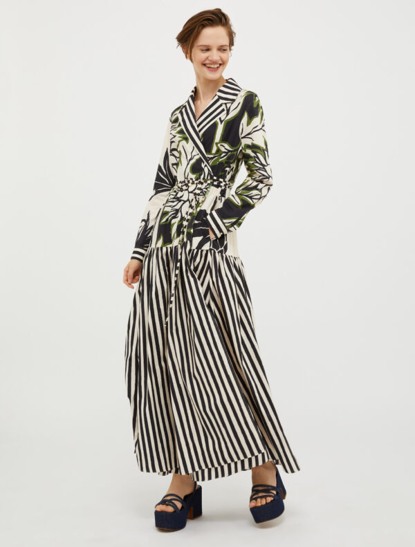 Cotton-poplin wrap dress 5 Cotton-poplin wrap dress - Slika 1
