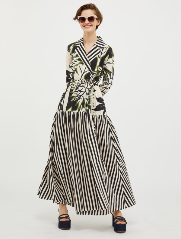 Cotton-poplin wrap dress 8 Cotton-poplin wrap dress - Slika 4