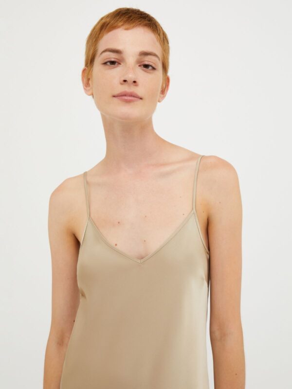 Satin maxi slip dress 7 Satin maxi slip dress - Slika 3
