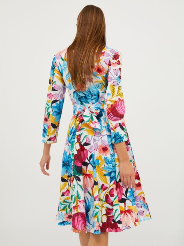 Cotton-poplin dress - Slika 2