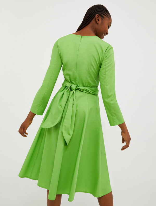 Cotton-poplin dress - Slika 2