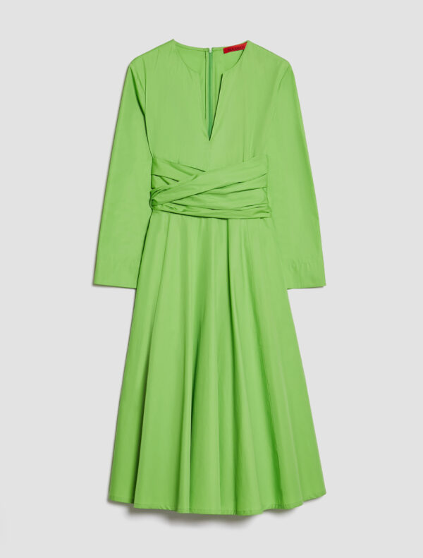 Cotton-poplin dress - Slika 5