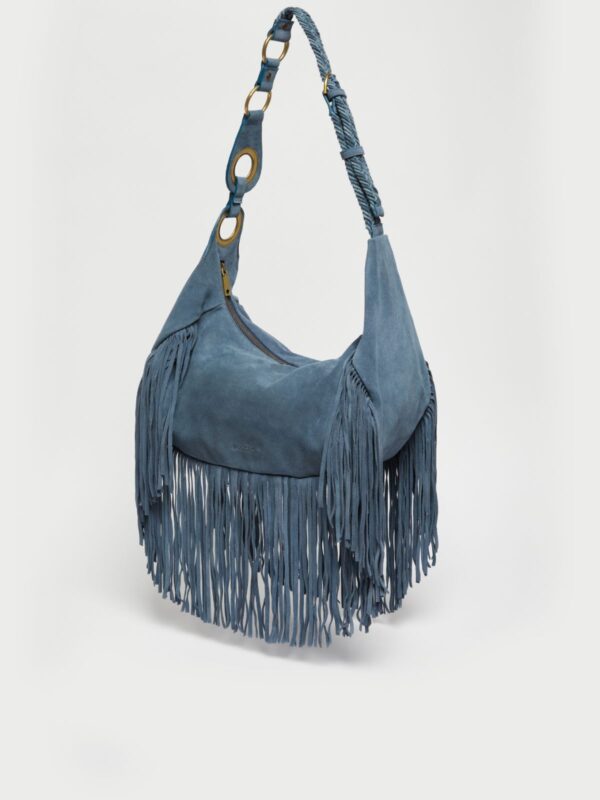 Hug fringed maxi hobo bag 5 Hug fringed maxi hobo bag - Slika 1
